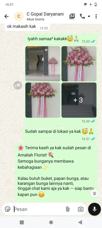 Pengiriman Karangan Bunga Lubangdukuh Butuh